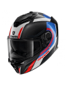 HELM SHARK SPARTAN GT CARBON TRACKER CARBON / BLAU / ROT