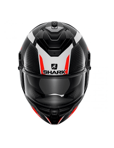 HELM SHARK SPARTAN GT CARBON TRACKER CARBON / BLAU / ROT 2