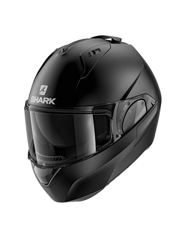 HELM SHARK EVO-ES BLANK SCHWARZ MATT
