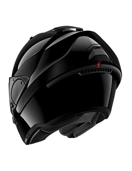 CASCO SHARK EVO-ES BLANK NEGRO BRILLO