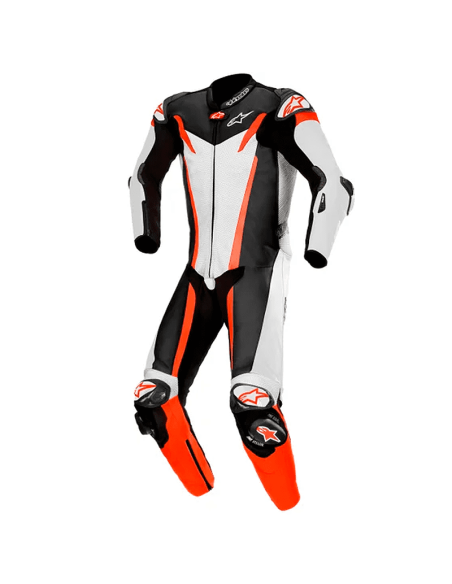 MONO ALPINESTARS GP TECH V3 PROFESSIONAL FÜR TECHNOLOGIE-LUFT WEISS / SCHWARZ / ROT FLUOR