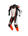 MONO ALPINESTARS GP TECH V3 PROFESSIONAL FÜR TECHNOLOGIE-LUFT WEISS / SCHWARZ / ROT FLUOR