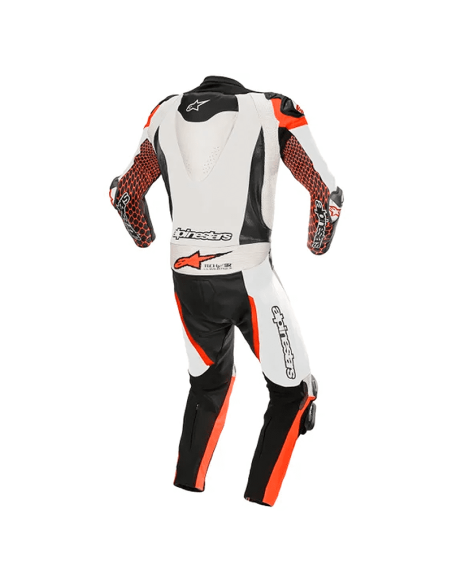 MONO ALPINESTARS GP TECH V3 PROFESSIONAL FÜR TECHNOLOGIE-LUFT WEISS / SCHWARZ / ROT FLUOR