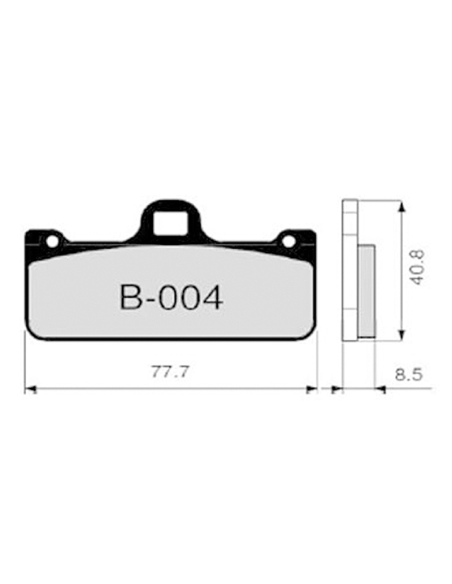 Bremsbeläge ZCOO B004 EXC (ENDURANCE)