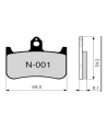 Bremsbeläge ZCOO N001 EXC (ENDURANCE)