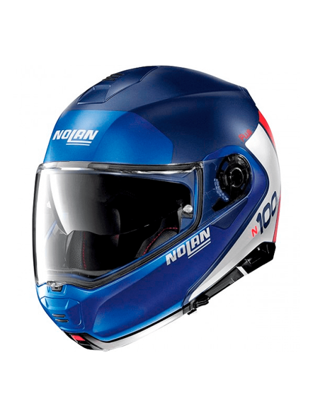 HELM NOLAN N100-5 MEHR UNVERWECHSELBAR N-COM VERDAUEN FLACH BLAU