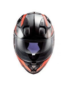 HELM LS2 FF327 HERAUSFORDERUNG JEANS CANON / ORANGE FUOR 2