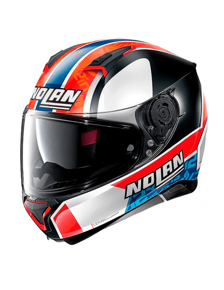 HELM NOLAN N87 GEMINI REPLIK N-COM ALEX RINS FLACH SCHWARZ