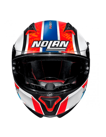 HELM NOLAN N87 GEMINI REPLIK N-COM ALEX RINS FLACH SCHWARZ