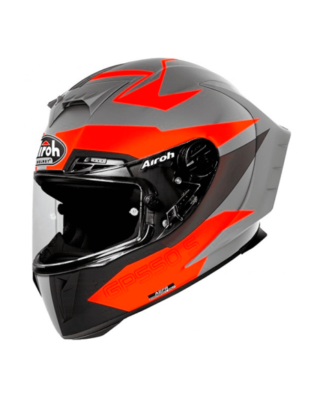 HELM AIROH GP550 S VEKTOR ORANGE MATT