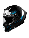 CASCO AIROH GP550 S VENOMO NEGRO BRILLANTE
