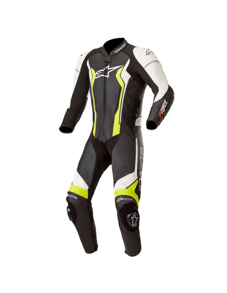 MONO ALPINESTARS GP FORCE PROFESIONAL NEGRO/AMARILLO