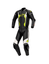 MONO ALPINESTARS GP KRAFT SCHWARZ / WEISS / FLUOR GELB