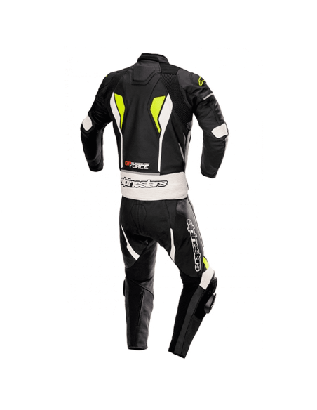 MONO ALPINESTARS GP KRAFT SCHWARZ / WEISS / FLUOR GELB