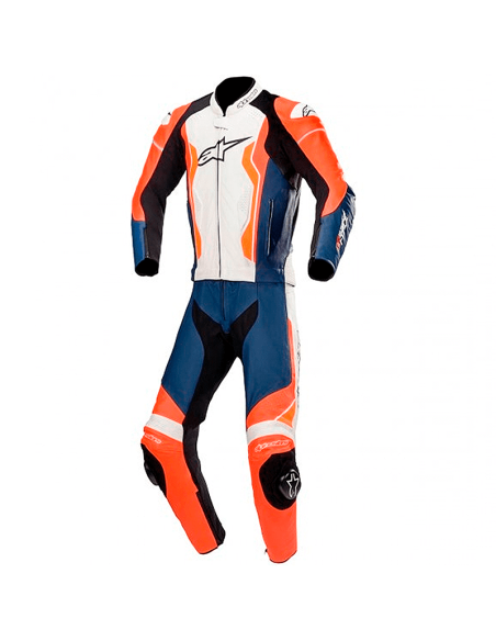 MONO ALPINESTARS GP FORCE ROJO FLUOR / NEGRO / BLANCO / NARANJA FLUOR