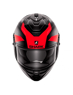 HELM SHARK SPARTAN GT ELGEN MATT SCHWARZ / ANTHRAZIT / ROT 2