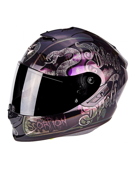 CASCO SCORPION EXO-1400 AIR BLACKSPELL CHAMELEON NEGRO