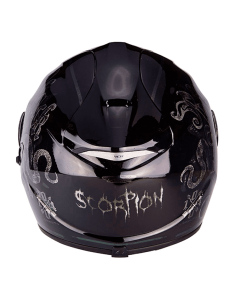 CASCO SCORPION EXO-1400 AIR BLACKSPELL CHAMELEON NEGRO 2
