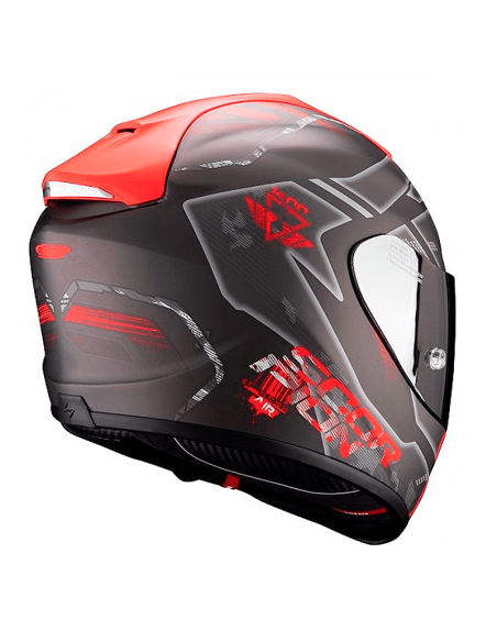 HELM SCORPION EXO-1400 LUFT LUFT RAUM / ROT