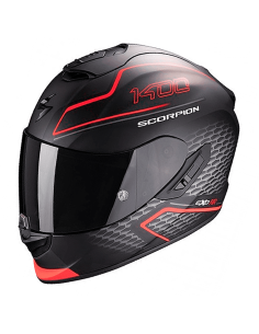 CASCO SCORPION EXO-1400 AIR GALAXY ROJO FLUOR MATE