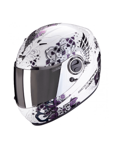 CASCO SCORPION EXO-490 DIVINA BLANCO / CAMALEÓN