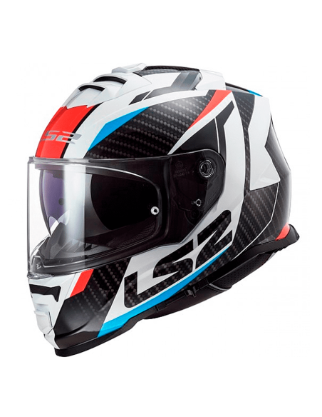 HELM LS2 FF800 STORM RACER BLAU / ROT