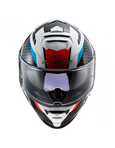 HELM LS2 FF800 STORM RACER BLAU / ROT 2