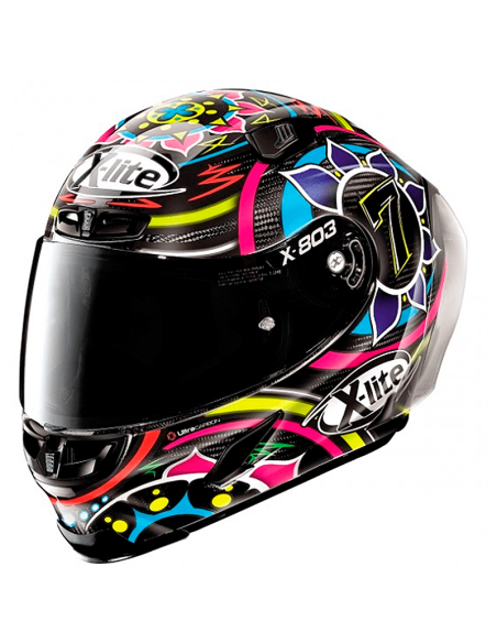 HELM X-LITE X-803 RS ULTRA CARBON REPLIK CHAZ DAVIES CARBON