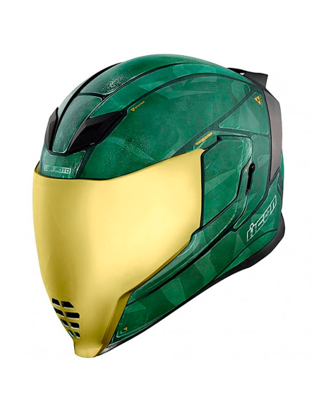 HELM ICON AIRFLITE BATTLESCAR 2 GRÜN