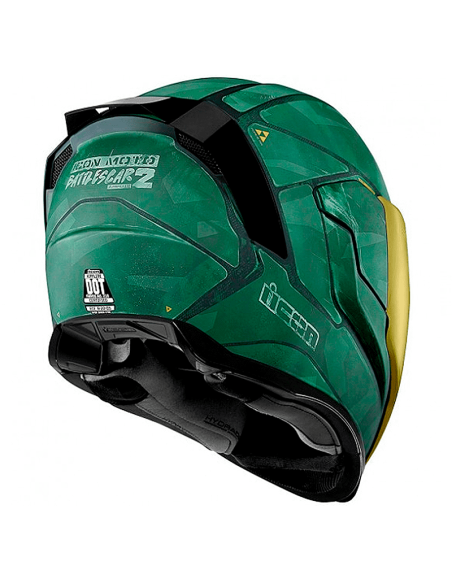 HELM ICON AIRFLITE BATTLESCAR 2 GRÜN