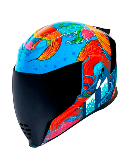 HELM ICON AIRFLITE BLAU ROT