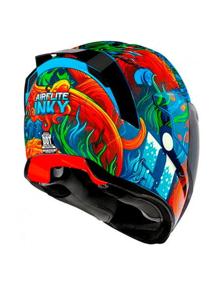 HELM ICON AIRFLITE BLAU ROT