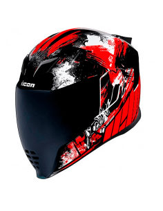 CASCO ICON AIRFLITE STIM ROJO