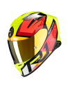 SCORPION EXO-R1 LUFT LUFT SCHWARZ / ROT / NEONGELB
