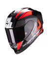 SCORPION EXO-R1 AIR HALLEY SCHWARZ METALL / ROT