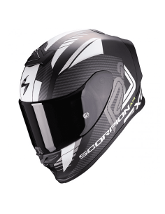 HELM SCORPION EXO-R1 AIR HALLEY MATT SCHWARZ / WEISS