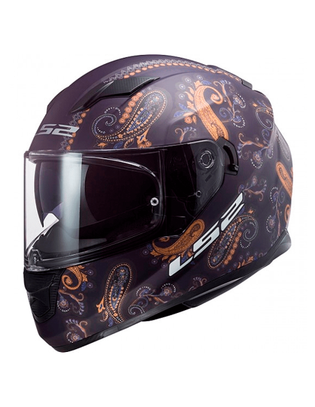 HELM LS2 FF320 STREAM EVO VIOLETT MAT PASLY