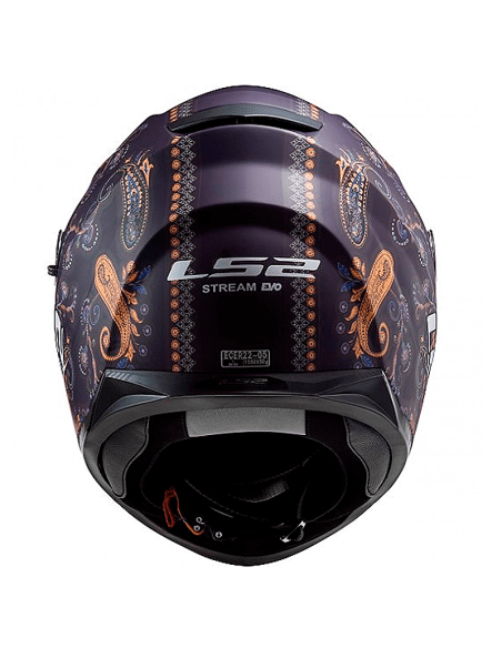 HELM LS2 FF320 STREAM EVO VIOLETT MAT PASLY
