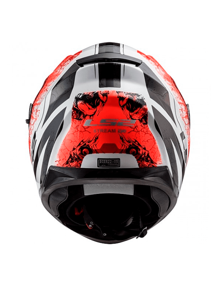 KOPFHÖRER LS2 FF320 STREAM EVO THRONE WEISS / ORANGE