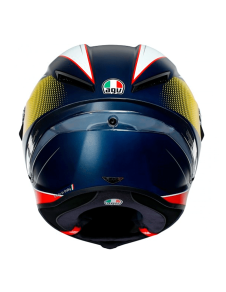 HELM AGV KORSETT R SUPERSPORT BLAU / ROT / GELB