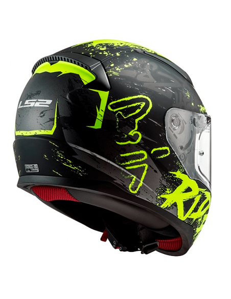 CASCO LS2 FF353 RAPID NAUGHTY MATE NEGRO H-V AMARILLO