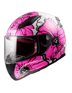 HELM LS2 FF353 SCHNELL MOHNBLUME ROSA