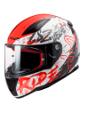 HELM LS2 FF353 RAPID NAUGHTY WEISS / ROT