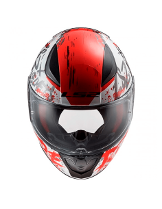 HELM LS2 FF353 RAPID NAUGHTY WEISS / ROT 2