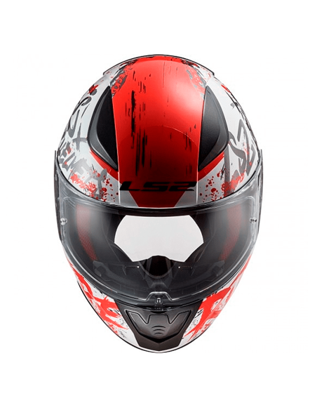 HELM LS2 FF353 RAPID NAUGHTY WEISS / ROT