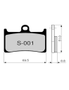 Pastillas de freno ZCOO S001 EX (RACE) Yamaha