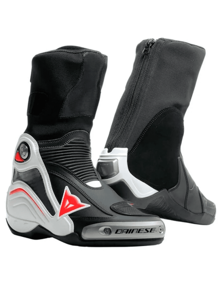 BOTAS DAINESE AXIAL D1 NEGRO / BLANCO / FLUO-ROJO