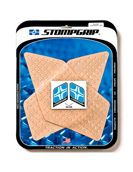 STOMPGRIP Volcano Klebeset Anti-Rutsch-Tank für Motorrad KTM DUKE 690 2012-2018 DUKE R 13-17