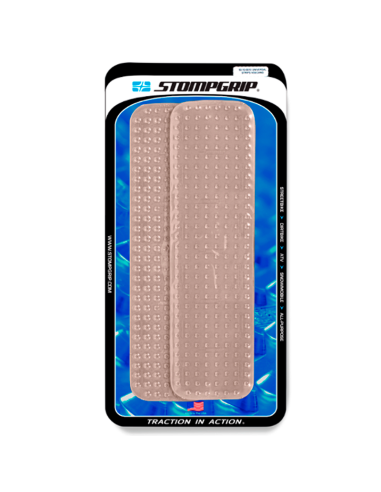 STOMPGRIP Volcano tiras adhesivas rectangulares UNIVERSALES para moto