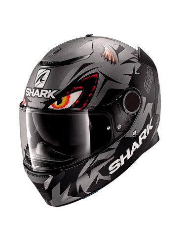 HELM SHARK SPARTAN 1.2 REPLIK LORENZO AUSTRIAN GP MATT ANTHRAZIT / SCHWARZ / ANTHRAZIT